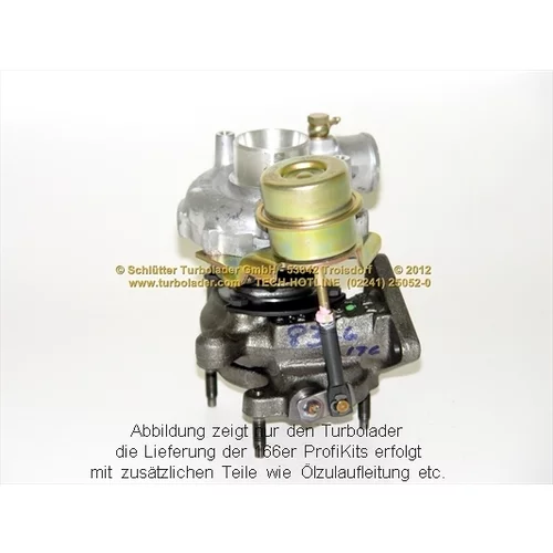 Plniace dúchadlo PRO-00510 (SCHLÜTTER TURBOLADER) - obr. 4