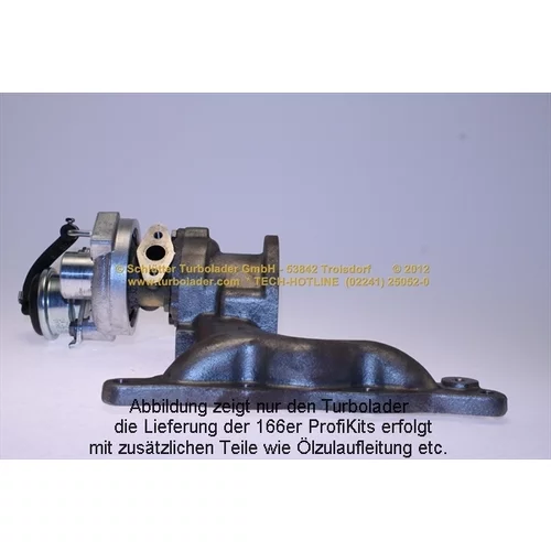 Plniace dúchadlo PRO-00515 (SCHLÜTTER TURBOLADER) - obr. 1