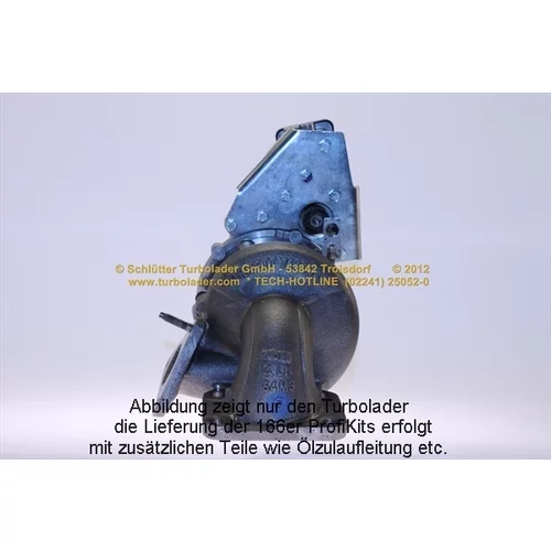 Plniace dúchadlo 166-00055 (SCHLÜTTER TURBOLADER) - obr. 4