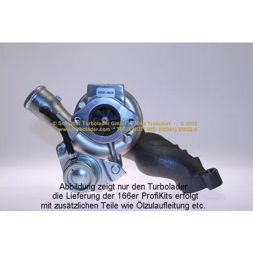 Plniace dúchadlo 166-00175 (SCHLÜTTER TURBOLADER) - obr. 4