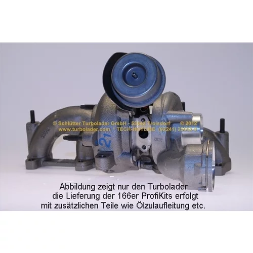 Plniace dúchadlo 166-00350 (SCHLÜTTER TURBOLADER) - obr. 2