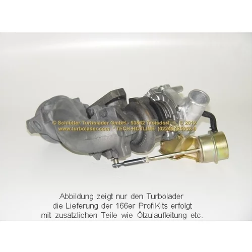 Plniace dúchadlo 166-00450 (SCHLÜTTER TURBOLADER) - obr. 1