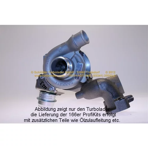 Plniace dúchadlo 166-00730EOL (SCHLÜTTER TURBOLADER) - obr. 2