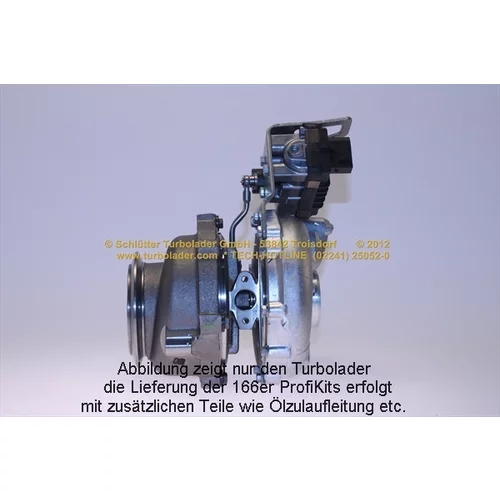 Plniace dúchadlo 166-08885EOL (SCHLÜTTER TURBOLADER) - obr. 2