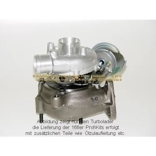 Plniace dúchadlo PRO-00100 D (SCHLÜTTER TURBOLADER) - obr. 3