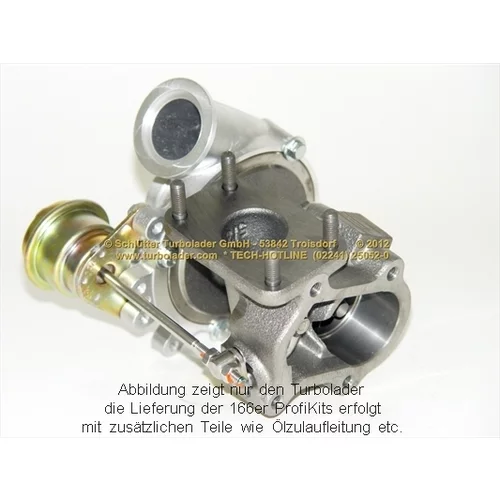 Plniace dúchadlo PRO-00155 (SCHLÜTTER TURBOLADER) - obr. 3
