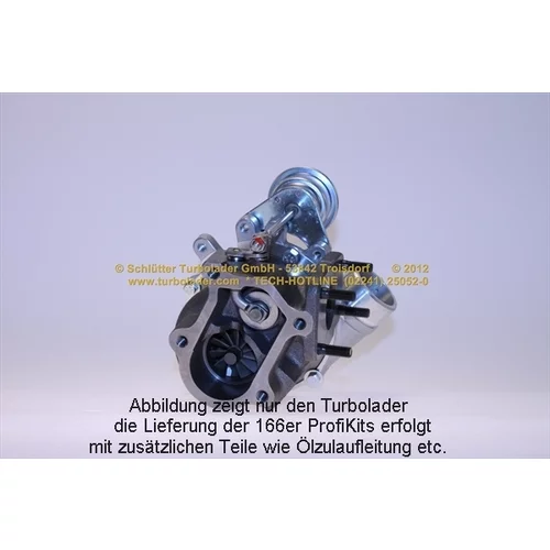 Plniace dúchadlo 166-00165EOL (SCHLÜTTER TURBOLADER) - obr. 3