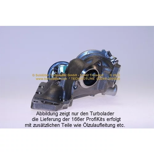 Plniace dúchadlo 166-00775EOL (SCHLÜTTER TURBOLADER) - obr. 3