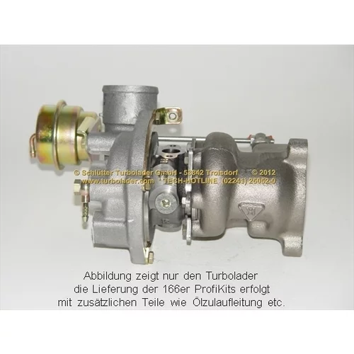 Plniace dúchadlo 166-01130 (SCHLÜTTER TURBOLADER) - obr. 2