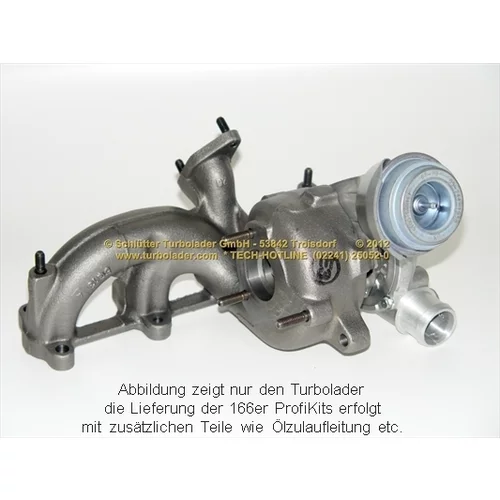 Plniace dúchadlo 166-01700EOL (SCHLÜTTER TURBOLADER) - obr. 3