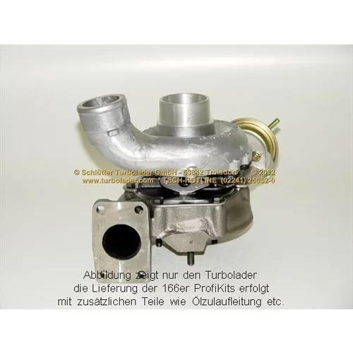 Plniace dúchadlo 166-02040 (SCHLÜTTER TURBOLADER) - obr. 3