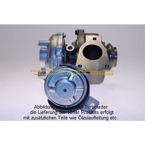Plniace dúchadlo PRO-01035EOL (SCHLÜTTER TURBOLADER) - obr. 4