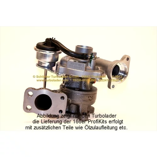 Plniace dúchadlo PRO-07040EOL (SCHLÜTTER TURBOLADER) - obr. 1