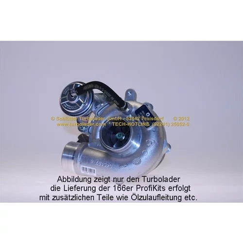 Plniace dúchadlo 166-00165EOL (SCHLÜTTER TURBOLADER) - obr. 1