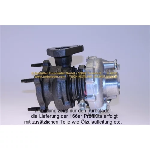 Plniace dúchadlo 166-00470 (SCHLÜTTER TURBOLADER) - obr. 2