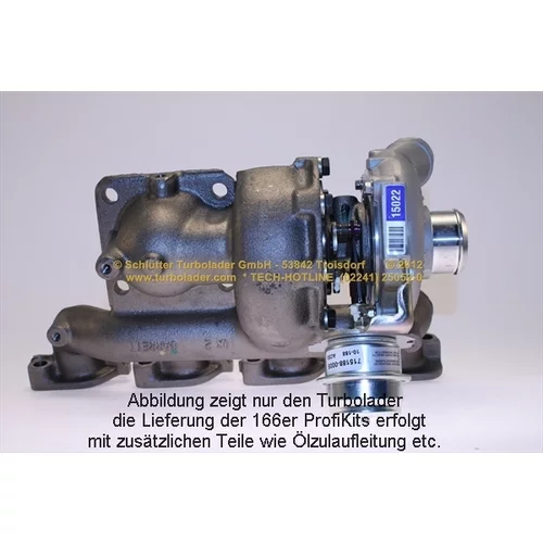 Plniace dúchadlo 166-00730EOL (SCHLÜTTER TURBOLADER) - obr. 3