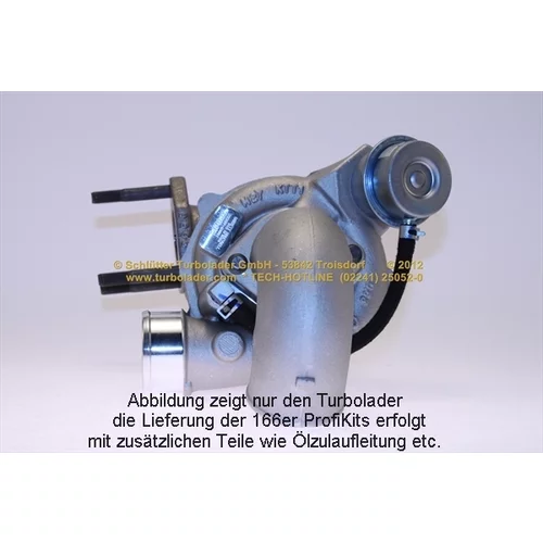 Plniace dúchadlo 166-00835 (SCHLÜTTER TURBOLADER) - obr. 1