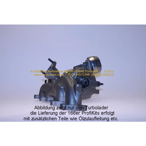 Plniace dúchadlo 166-02460 (SCHLÜTTER TURBOLADER) - obr. 3