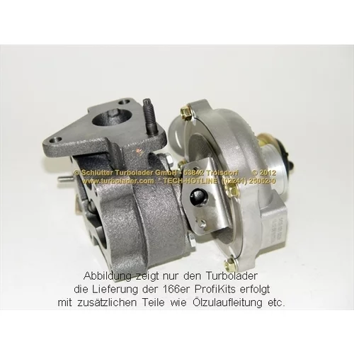Plniace dúchadlo 166-09170 (SCHLÜTTER TURBOLADER) - obr. 4