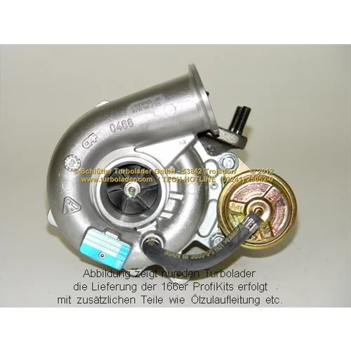 Plniace dúchadlo PRO-00155 (SCHLÜTTER TURBOLADER) - obr. 1