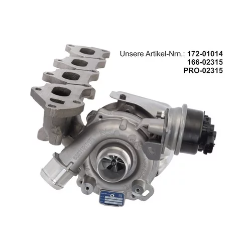 Plniace dúchadlo PRO-02315 (SCHLÜTTER TURBOLADER) - obr. 1