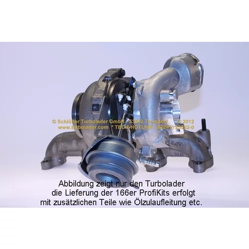 Plniace dúchadlo PRO-02590EOL D (SCHLÜTTER TURBOLADER) - obr. 2