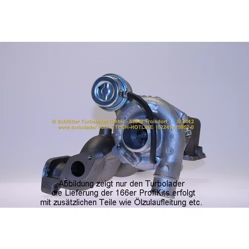 Plniace dúchadlo PRO-05111 (SCHLÜTTER TURBOLADER) - obr. 2