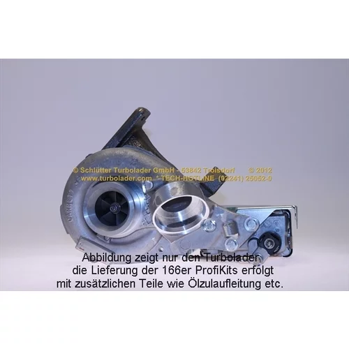Plniace dúchadlo 166-00555 (SCHLÜTTER TURBOLADER) - obr. 1