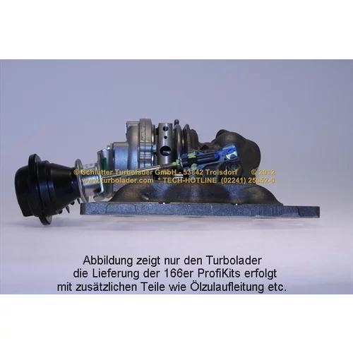 Plniace dúchadlo 166-00775 (SCHLÜTTER TURBOLADER) - obr. 4