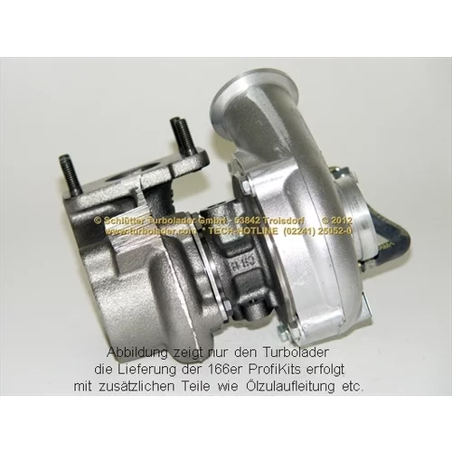 Plniace dúchadlo PRO-00155 (SCHLÜTTER TURBOLADER) - obr. 2