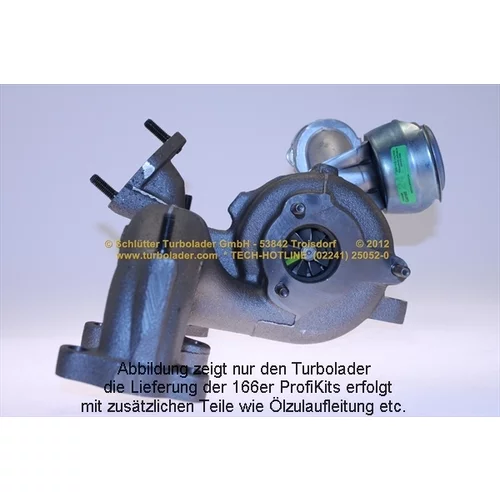 Plniace dúchadlo PRO-00180 (SCHLÜTTER TURBOLADER) - obr. 1