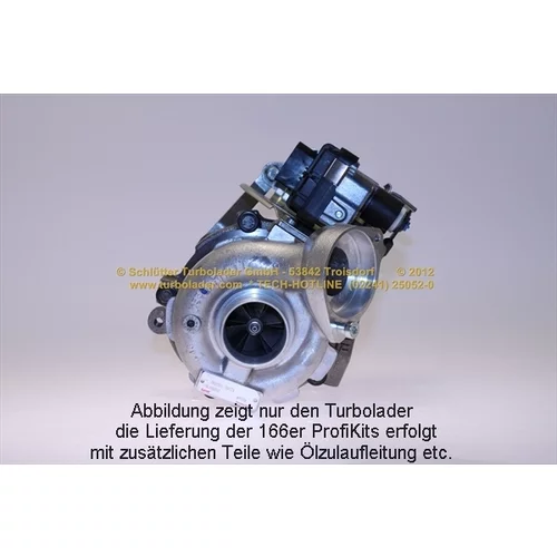Plniace dúchadlo PRO-05205 (SCHLÜTTER TURBOLADER) - obr. 1
