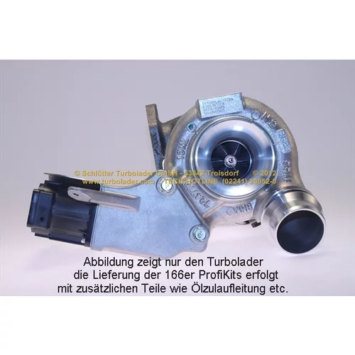 Plniace dúchadlo PRO-05225EOL (SCHLÜTTER TURBOLADER) - obr. 3
