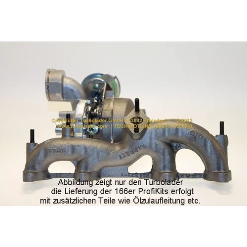 Plniace dúchadlo 166-00320EOL (SCHLÜTTER TURBOLADER) - obr. 5