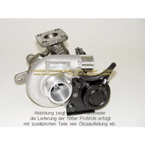 Plniace dúchadlo 166-00805EOL (SCHLÜTTER TURBOLADER) - obr. 1