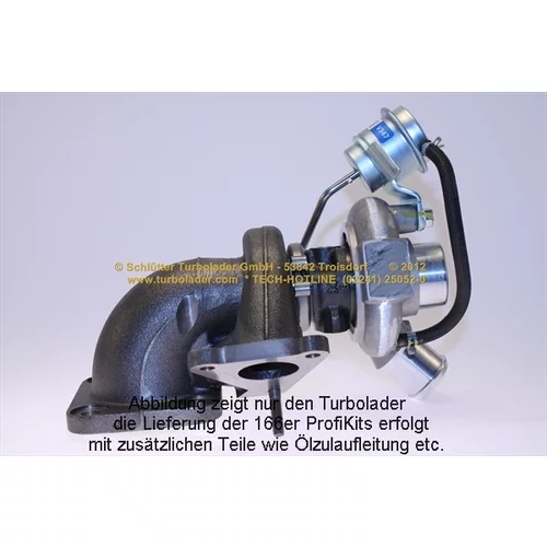 Plniace dúchadlo PRO-00045 (SCHLÜTTER TURBOLADER) - obr. 2