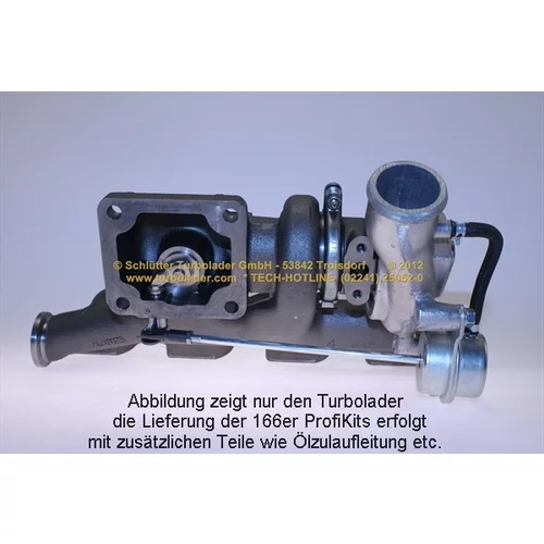 Plniace dúchadlo 166-00175 (SCHLÜTTER TURBOLADER) - obr. 1