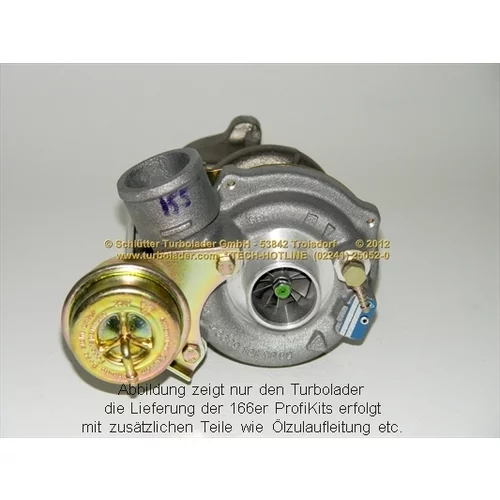Plniace dúchadlo 166-01130 (SCHLÜTTER TURBOLADER) - obr. 1