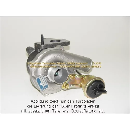 Plniace dúchadlo 166-09180 (SCHLÜTTER TURBOLADER) - obr. 1