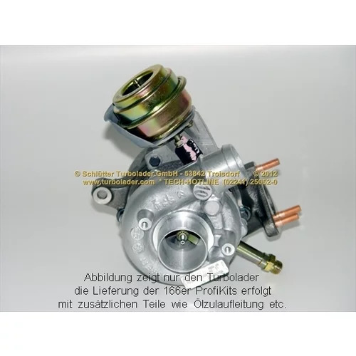 Plniace dúchadlo PRO-00050 (SCHLÜTTER TURBOLADER) - obr. 2