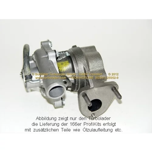 Plniace dúchadlo PRO-00345 (SCHLÜTTER TURBOLADER) - obr. 2