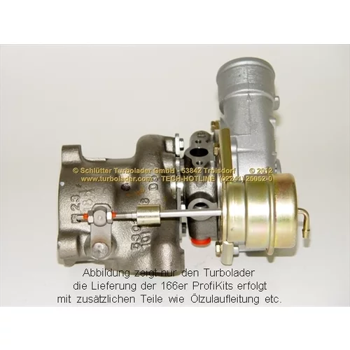 Plniace dúchadlo PRO-01010 (SCHLÜTTER TURBOLADER) - obr. 2
