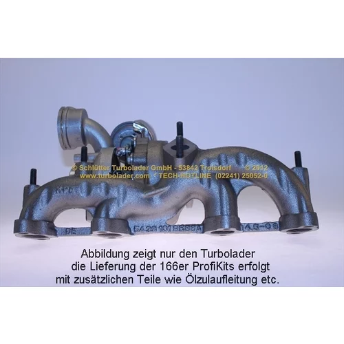 Plniace dúchadlo 166-00320EOL (SCHLÜTTER TURBOLADER) - obr. 1