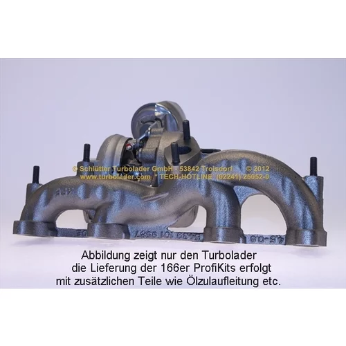Plniace dúchadlo 166-00350 (SCHLÜTTER TURBOLADER) - obr. 4