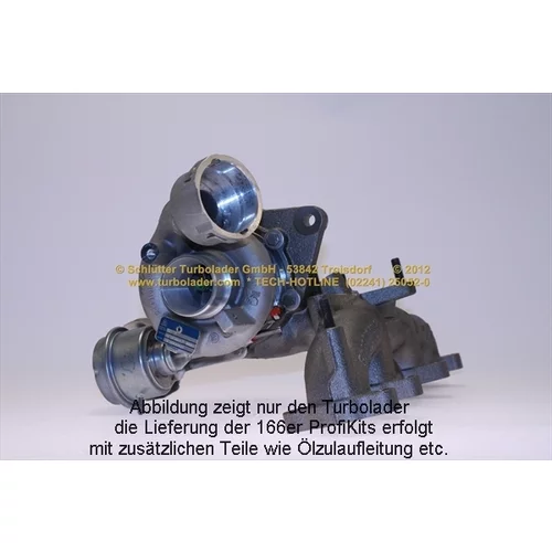 Plniace dúchadlo 166-00361EOL (SCHLÜTTER TURBOLADER) - obr. 2