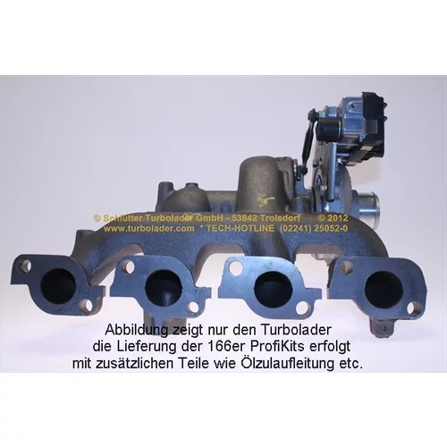 Plniace dúchadlo 166-00735 (SCHLÜTTER TURBOLADER) - obr. 1