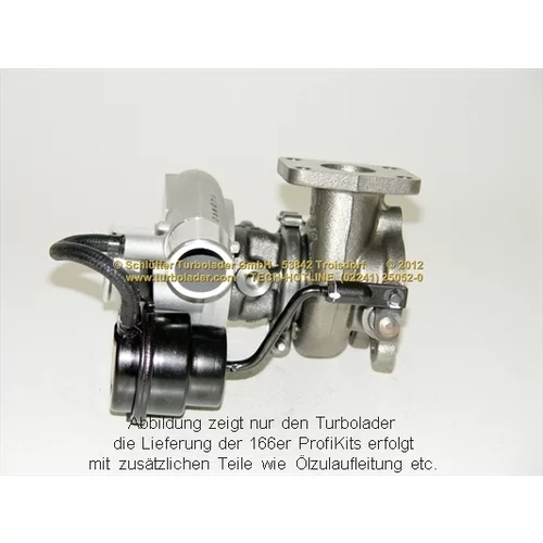 Plniace dúchadlo 166-00805EOL (SCHLÜTTER TURBOLADER) - obr. 4