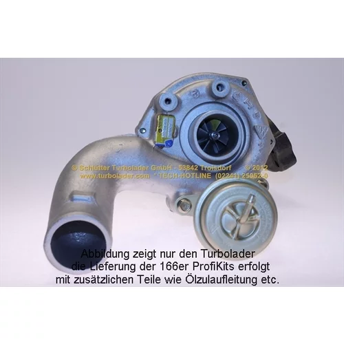 Plniace dúchadlo 166-00915 (SCHLÜTTER TURBOLADER) - obr. 1