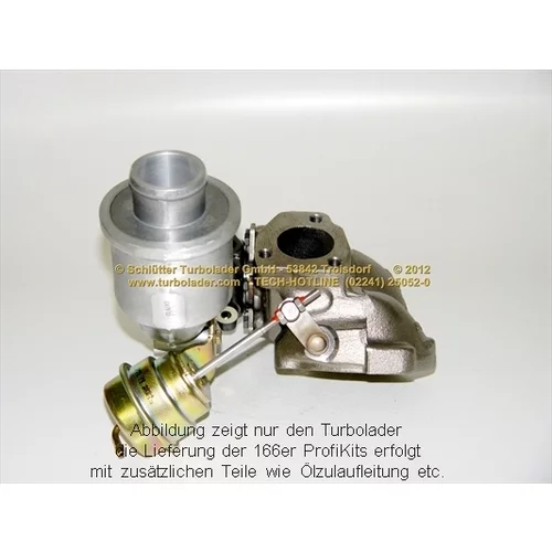 Plniace dúchadlo 166-01041 (SCHLÜTTER TURBOLADER) - obr. 4