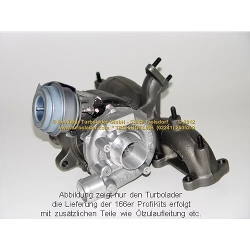 Plniace dúchadlo 166-01700EOL (SCHLÜTTER TURBOLADER) - obr. 2